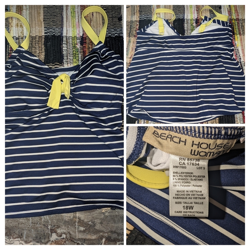 Beach House sz 18W swimming top